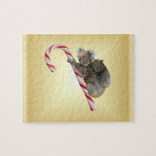 Puzzle Sucre de canne d'Escalades Koala Bear Mum et Joey