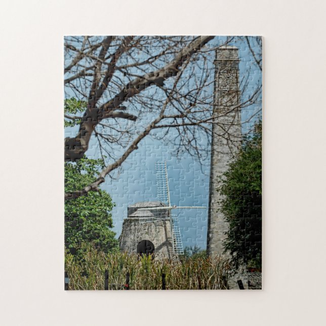 Puzzle Sucre Mill US Virgin Islands St. Croix Caraïbes (Vertical)