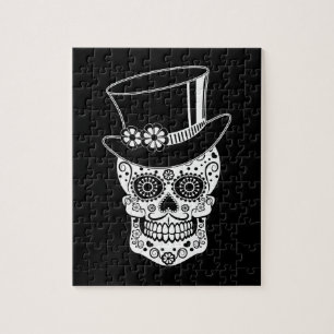 Puzzle Sucre Skull-01 de monsieur