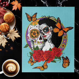 Puzzle Sugars Skuls Art Nouveau