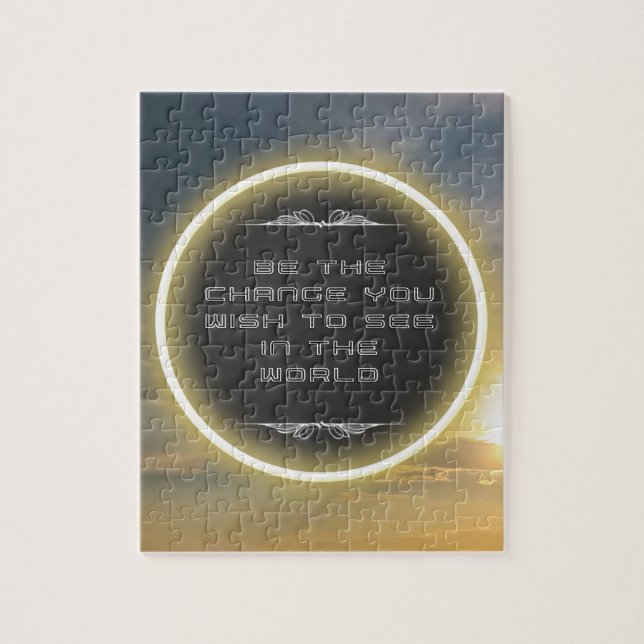 Puzzle Summer Sun Quote (Vertical)