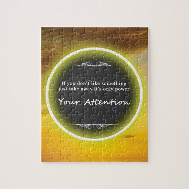 Puzzle Summer Sunset Quote (Vertical)