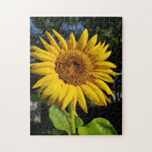 Puzzle Sunflower (Vertical)