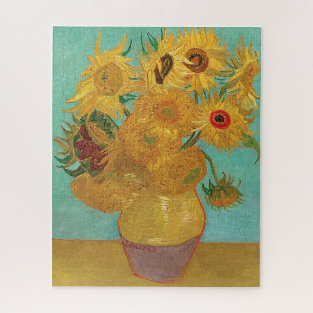 Puzzle Sunflower de Vincent Van Gogh (Vertical)