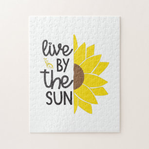 Puzzle Sunflower Lover   Vivez Par Le Soleil