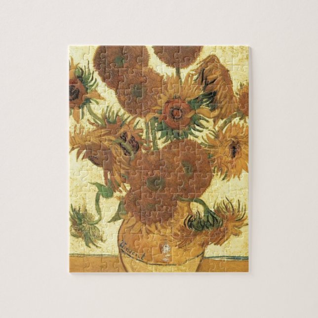 Puzzle Sunflowers par Van Gogh (Vertical)