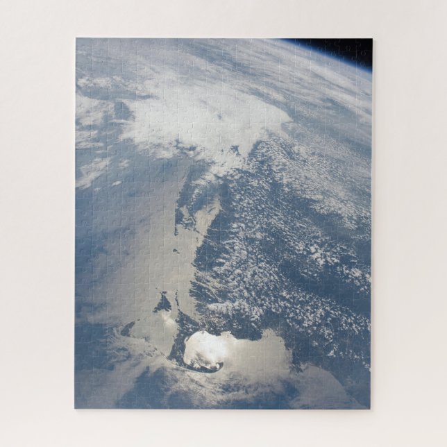 Puzzle Sunglint Sur La Côte Du Massachusetts. (Vertical)