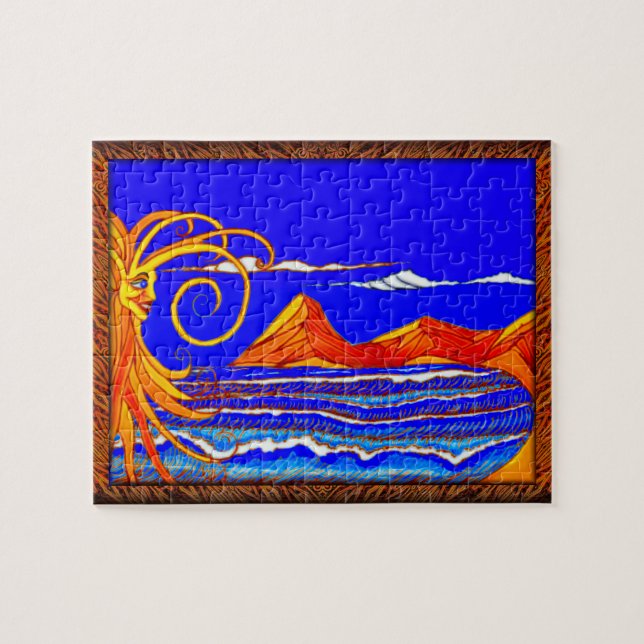 Puzzle Sunny Day at the Beach  (Horizontal)