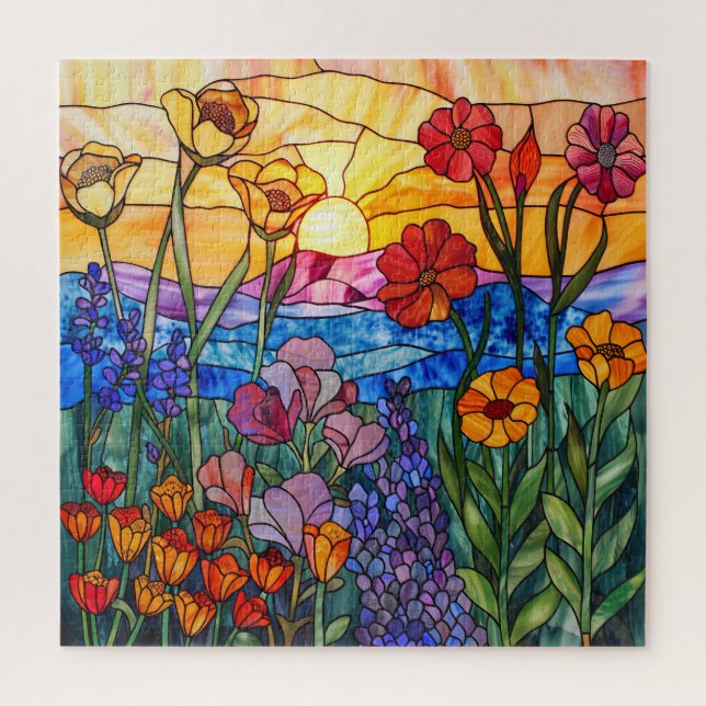 Puzzle Sunrise (Vertical)