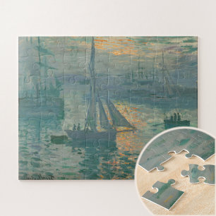 Puzzle Sunrise (Marine) par Claude Monet