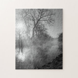 Puzzle Sunrise matinale de Foggy River
