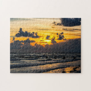 Puzzle Sunset at the beach