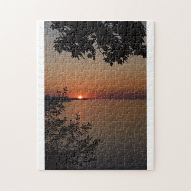 Puzzle Sunset des Grands Lacs (Vertical)