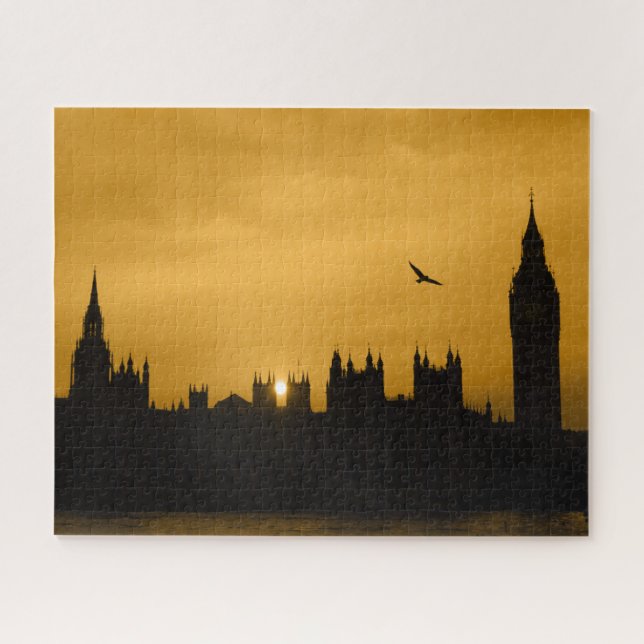Puzzle Sunset - Londres - Big Ben - 16x20 - 520 pcs. (Horizontal)