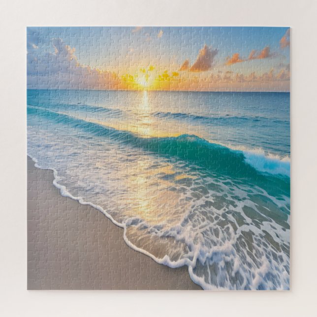 Puzzle Sunset plage (Vertical)