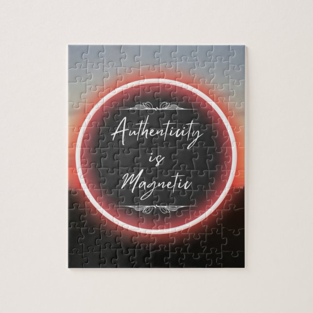 Puzzle Sunset Quote (Vertical)