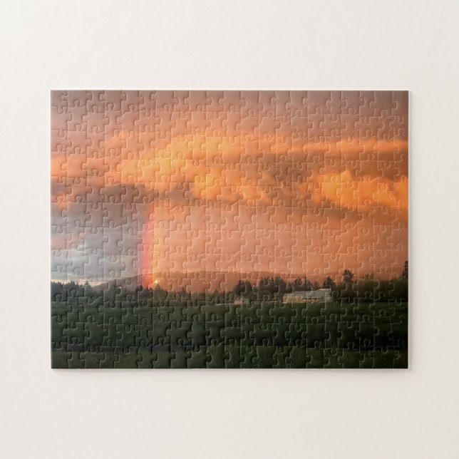Puzzle Sunset Rainbow (Horizontal)
