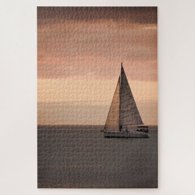 Puzzle Sunset Sailing Cruise - 20x30 - 1014 pcs. (Vertical)