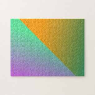 Puzzle Super Bright Deux Tons Géométrique Triangle