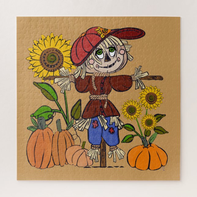 Puzzle Super mignon Scarecrow (Vertical)