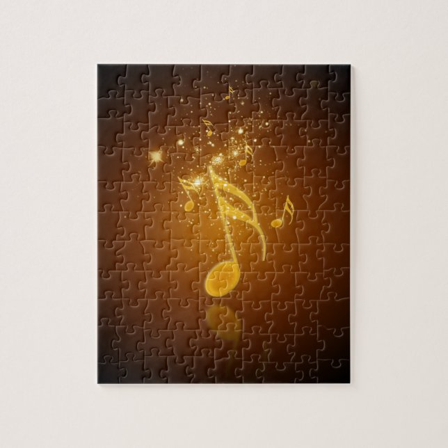 Puzzle Superbe note de musique cool tendance et brillant  (Vertical)