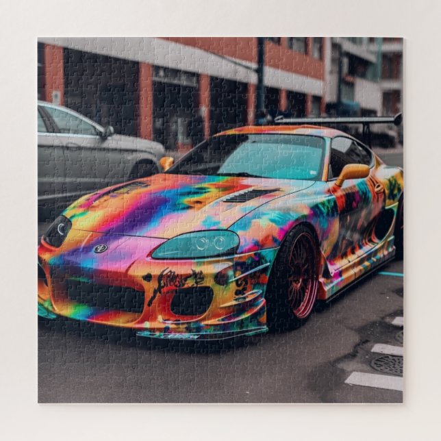 Puzzle Supercars customisés : Couleurs et modifications e (Vertical)