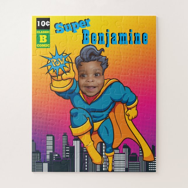 Puzzle Superhero Extraordinaire Anniversaire Photo Parfai (Vertical)