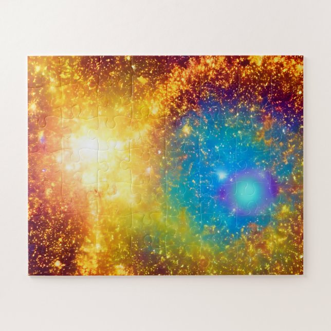 Puzzle Supernova Imaginaire Gold et Purple (Horizontal)