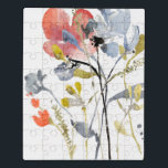 Puzzle Superposition de fleurs - Aquarelle Fleurs pastel<br><div class="desc">Superposition de fleurs I par Jennifer Goldberger. Fleurs et tiges dans un style aquarelle,  principalement avec des couleurs claires.</div>