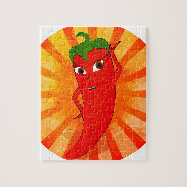 Puzzle Superstar Poivron Rouge Vintage (Vertical)