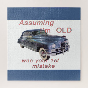 Puzzle Supposons que je sois vieille 1948 Packard Vintage