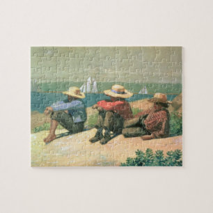 Puzzle Sur la plage, 1875 (la semaine)