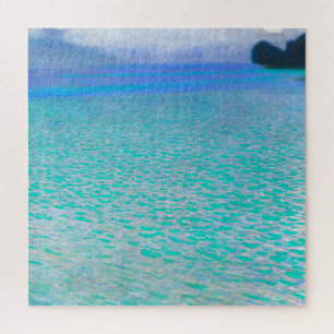 Puzzle Sur le lac Attersee par Gustav Klimt