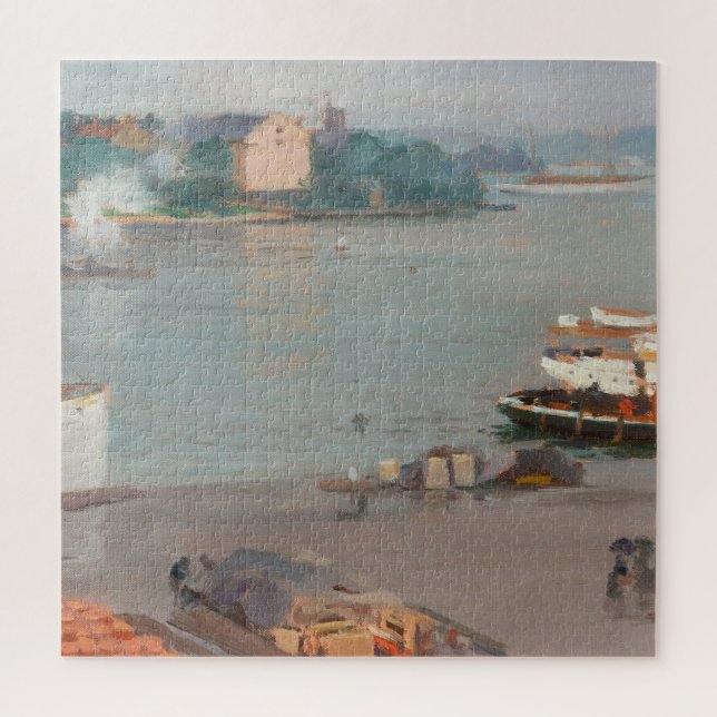 Puzzle Sur le quai | William Blair Bruce (Vertical)