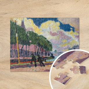 Puzzle Sur les bords de Seine   Henry Lyman Saÿen