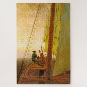 Puzzle Sur un voilier : Un chef-d'oeuvre de Friedrich