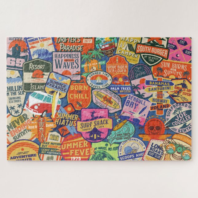 Puzzle Surf (Horizontal)