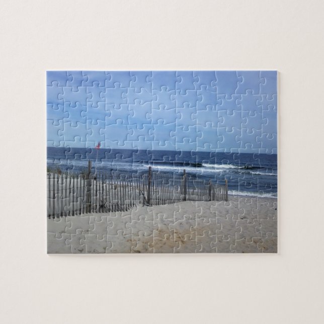 Puzzle Surf City Long Island Beach New Jersey Photo (Horizontal)