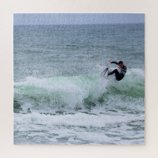 Puzzle Surf en Floride - Plage de Cocoa - 20x20 (Vertical)