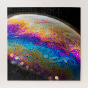 Puzzle Surface de bulle de savon Macro