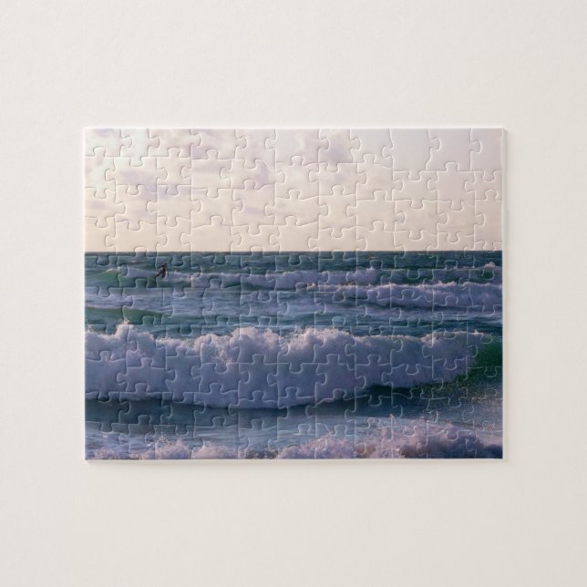 Puzzle Surfer solitaire à la plage Newquay les (Horizontal)