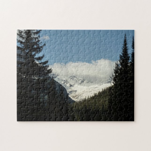 Puzzle Surplomb du glacier Jackson au parc national de Gl (Horizontal)