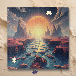 Puzzle Surreal Dream World Ethereal Ai Art