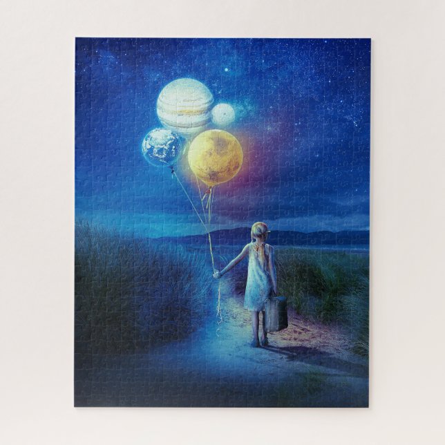 Puzzle Surreal se déplace vers son avenir (Vertical)