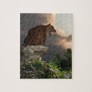 Puzzle Surveillance de Smilodon Californicus