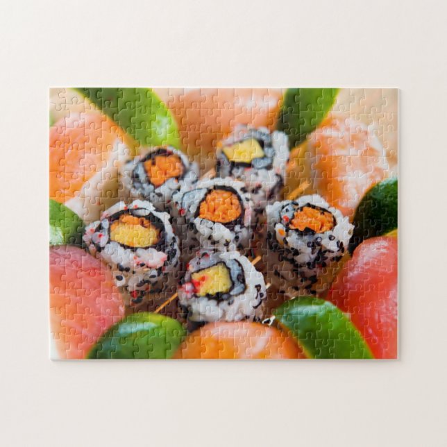 Puzzle Sushi Rolls (Horizontal)