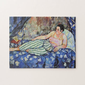Puzzle SUZANNE VALADON - La chambre bleue 1923