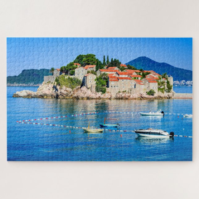 Puzzle Sveti Stefan Monténégro (Horizontal)