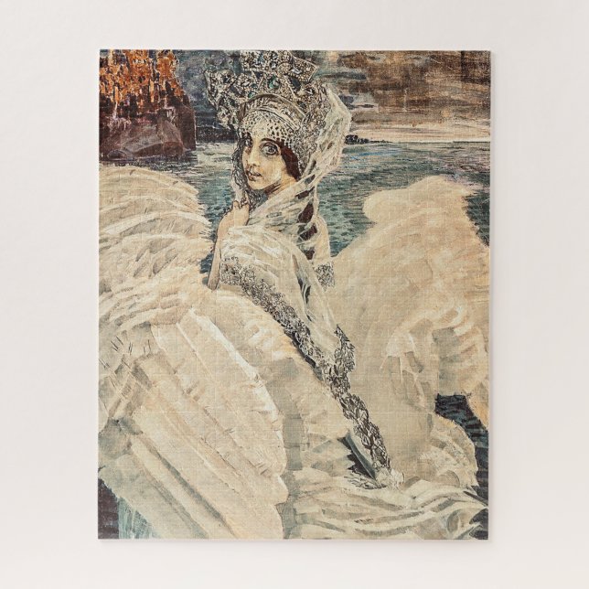 Puzzle Swan Princess (Vertical)