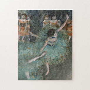 Puzzle Swaying Dancer, Danseuse en vert par Edgar Degas